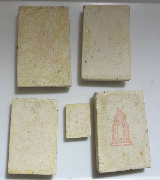  พระชุด 5 องค์ พระสมเด็จวัดระฆัง รุ่น อนุสรณ์ 118 ปี กล่องเดิมจากวัด