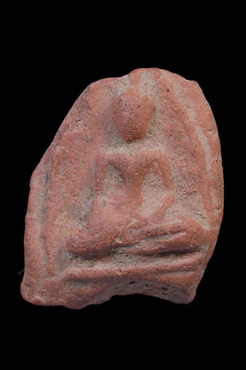 พระกำแพงเม็ดมะลื่น กรุบรมธาตุ จ.กำแพงเพชร+ใบรับรอง