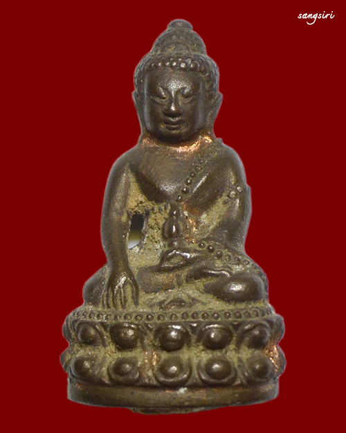 พระกริ่งชินบัญชรมหาปราบ เนื้อนวโลหะ อุดมวลสารและเกศาหลวงปู่ทิม ปี 2546 มูลนิธิหลวงปู่ทิม อิสริโก