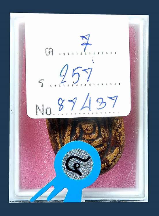 พระกรุวัดจุฬามณีพิมพ์ฤาษีหลังนาง วัดจุฬามณี จังหวัดพิษณุโลก ติดที่ 4 งานสมาคม
