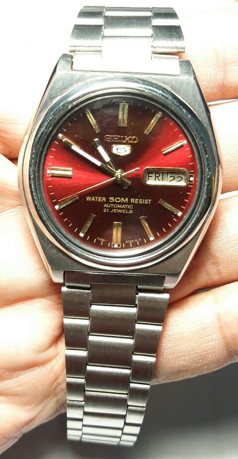 เคาะเเรก Seiko สภาพ 95% เครื่องออโต้ สวยสุดยอดครับ เรือนที่ 1