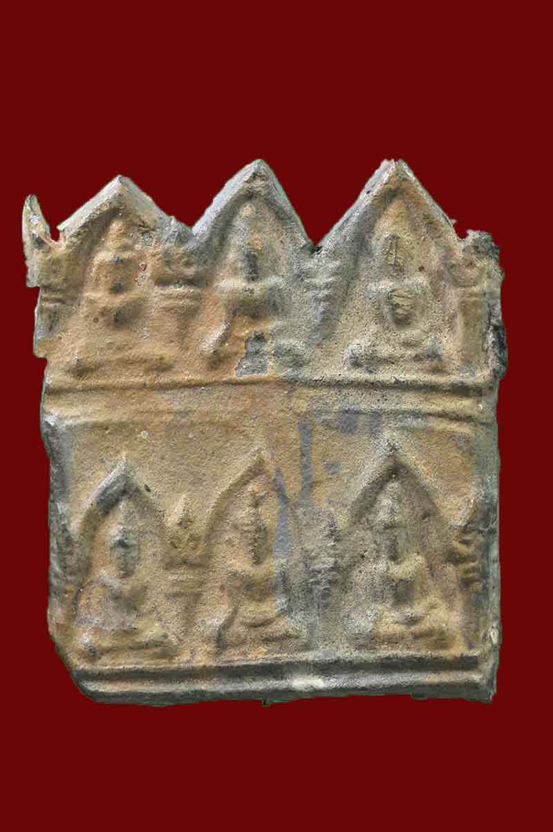 พระระดับตำนาน กับ พระซุ้มชินราช กรุบางระกำ เนื้อชินเงิน สภาพสวยแชมป์ จ.พิษณุโลก+ใบรับรอง