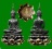 พระกริ่งนวะโลหะ (ใหญ่)+ (เล็ก)  พระมิ่งมงกุฏศรีศากยมุนีโคดม วัดศรีมิ่งมงคลวราราม จ.ลพบุรี..เคาะเดียว
