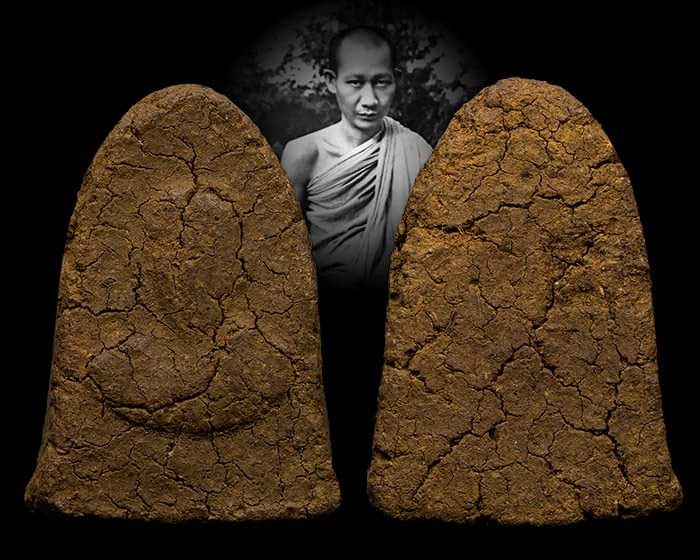 พระผงหลวงพ่อเกษม ๕ รอบ 