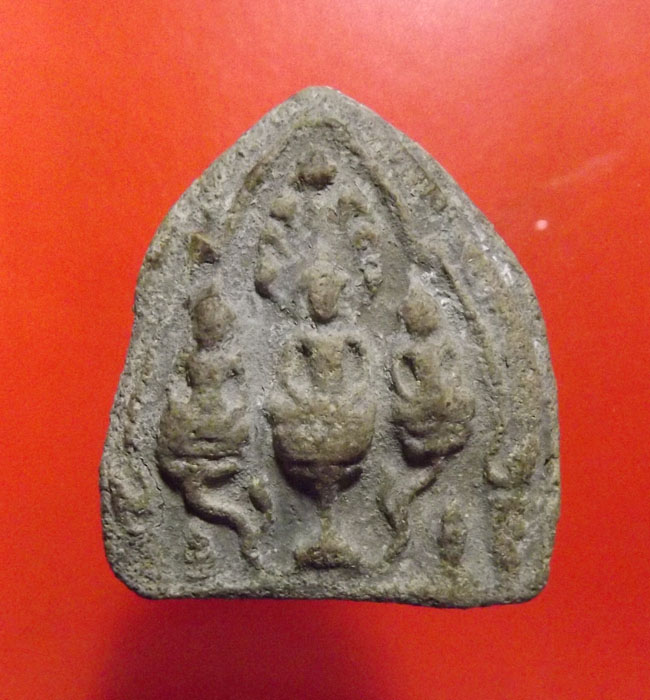 เคาะเดียว**พระตรีกาย นั่งฐานบัว กรุสุโขทัย