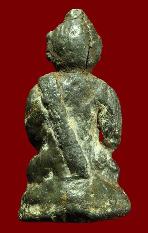 พระพุทธลอยองค์ เนื้อชินเงิน พระกรุเมืองเวียงจันทน์ ประเทศลาว อายุ 300-400 ปี 