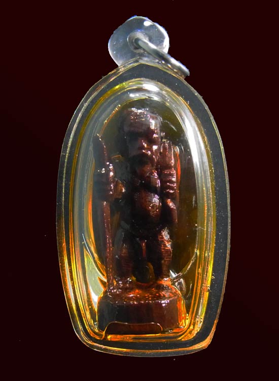 จัดสุดยอดความหายาก...ชูชกไม้ขนุน ตายพราย ติดแผ่นทองคำตอก 9 โค็ต หลวงปู่หมุน