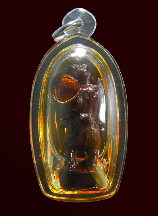 จัดสุดยอดความหายาก...ชูชกไม้ขนุน ตายพราย ติดแผ่นทองคำตอก 9 โค็ต หลวงปู่หมุน