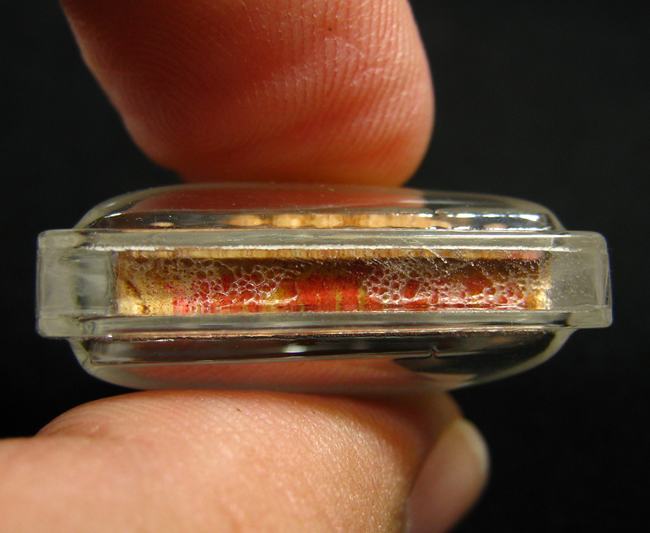 ขุนแผนหลังยันต์ ก้นตรายาง เนื้อผงผสมว่าน หลวงปู่หมุน ออกวัดซับลำใย ปี 2543 (13)