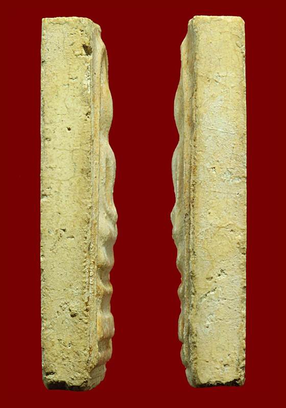 พระสมเด็จบางขุนพรหม พิมพ์ใหญ่ 5 จุด นิยมสุด หลังลายผ้า ปี17