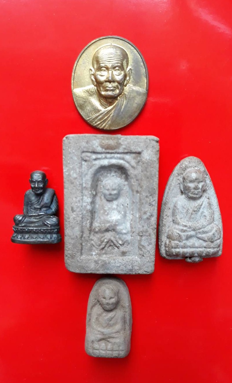 หลวงปู่ทวด ชุดกรรมการ วัดช้างให้ รุ่นสร้างพระตำหนักฯ ร.9 ปากพนัง 