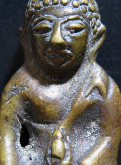 พระกริ่งบัวรอบใหญ่ท่านเจ้าคุณนรฯ ปี2512 เนื้อทองผสม ออกที่วัดวังกระโจม จ.นครนายก มาพร้อมบัตรรับรอง