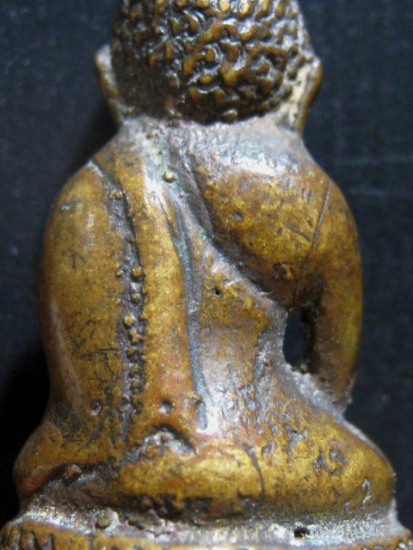 พระกริ่งบัวรอบใหญ่ท่านเจ้าคุณนรฯ ปี2512 เนื้อทองผสม ออกที่วัดวังกระโจม จ.นครนายก มาพร้อมบัตรรับรอง