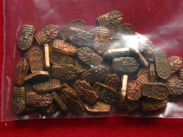 100องค์ ปรกใบมะขาม ลป.คำพันธ์ วัดธาตุมหาชัย ครบ 77 ปี รุ่นมหาชัย ปี35