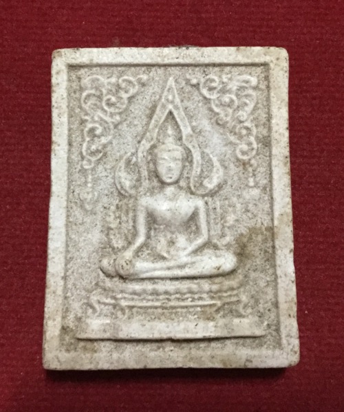 ๑๐๐ บาทเท่านั้น พระพุทธชินราช หลวงปู่แหวน เนื้อผง สวยเดิม