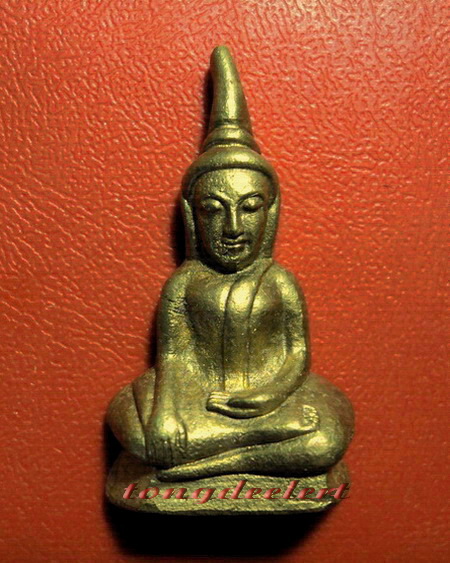 พระกริ่งท่ากระดาน ญสส. สมเด็จพระญาณสังวรฯ เนื้อทองทิพย์ สวยมากค่ะ