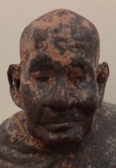 รูปหล่อโบราณ รุ่นแรก หลวงปู่ไข่ วัดลำนาว พิมพ์เล็ก ปี51 เคาะ เดียว1