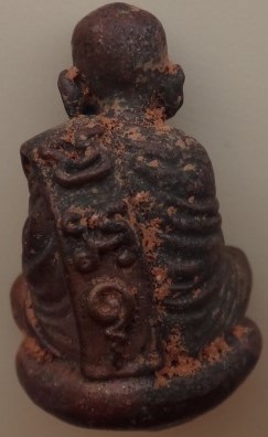 รูปหล่อโบราณ รุ่นแรก หลวงปู่ไข่ วัดลำนาว พิมพ์เล็ก ปี51 เคาะ เดียว2