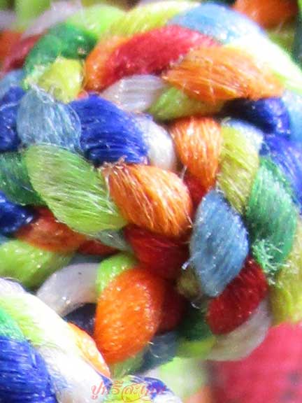 สร้อยประคำเชือกถักเม็ดมะยม หลวงปู่หมุนวัดบ้านจาน ออกวัดซับลำไย ปี43