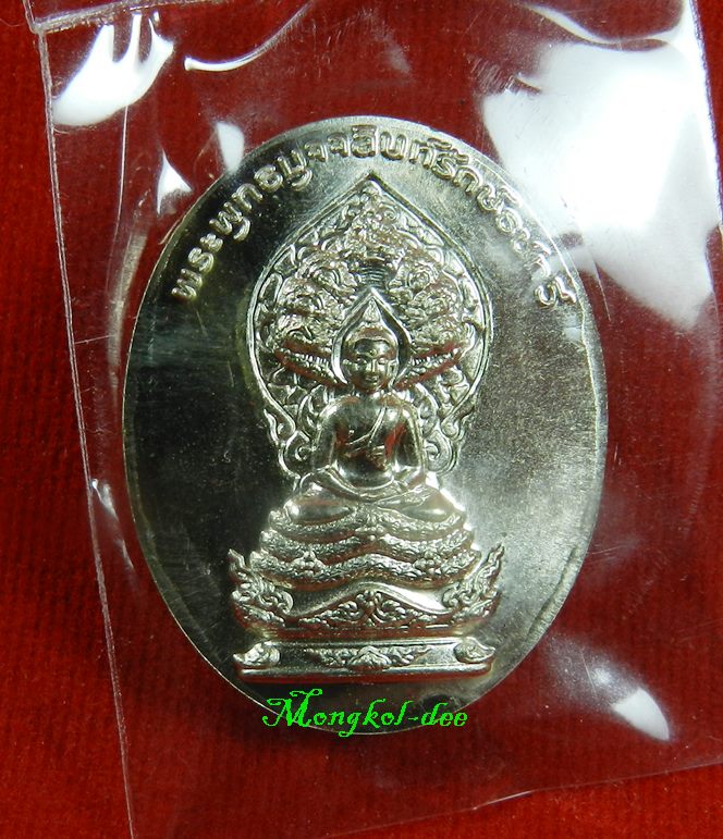  เหรียญพระพุทธมุจจลินท์ (พระนาคปรก) รุ่นมุจจลินท์มหาโภคทรัพย์ จ.อยุธยา เนื้ออัลปาก้า2หน้า#1711