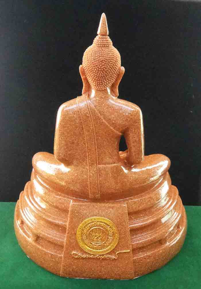 ***ใหญ่อลังการมหึมา***พระบูชา พระพุทธโสธร เนื้อกระเบื้องหลังคาโบถส์ ใต้ฐานปั๊มยันต์พร้อมกล่องตราวัดบ