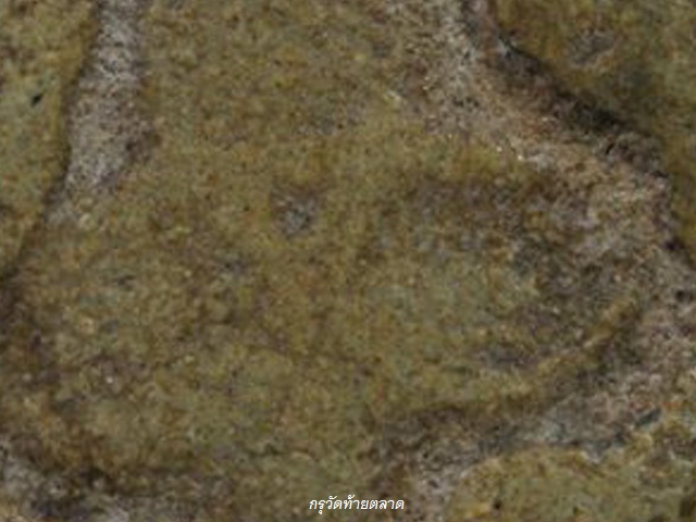 เลี่ยมเงิน บัตรรับรอง ... พระปิดตาพิมพ์สมาธิราบ (สมาธิเล็ก) กรุวัดท้ายตลาด กทม