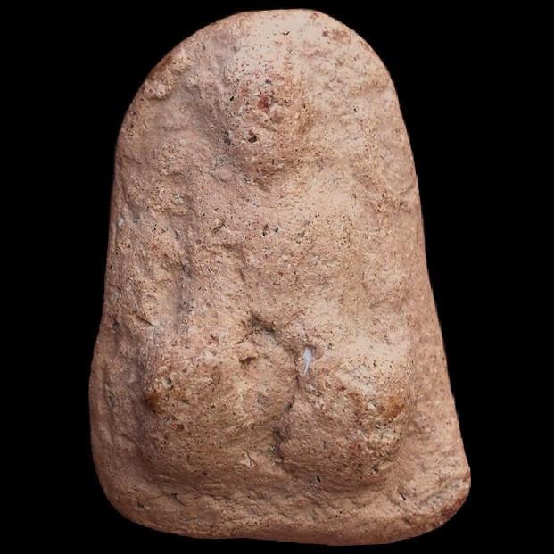 พระเม็ดน้อยหน่า เนื้อดิน จ.สุโขทัย ไม่ผ่านการใช้ สภาพพอสวย