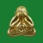 จิ๋วแต่แจ๋ว พระปิดตาหลังรูปเหมือน หลวงพ่อสิน วัดละหารใหญ่ จ.ระยอง ปี2554 เนื้อทองเหลือง 