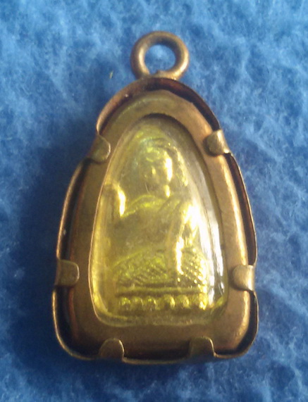 หลวงปู่ทวด หลังนางกวัก พร้อมกรอบเดิม พ.ศ. 2508