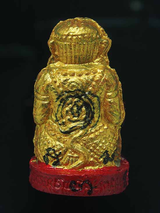 HPDT 68. หนุมานชมภูนุช ทาทองฐานแดง ตะกรุดทองคำ แจกกรรมการ เนื้อผงพุทธคุณผสมว่าน 108 หลวงปู่หมุน 