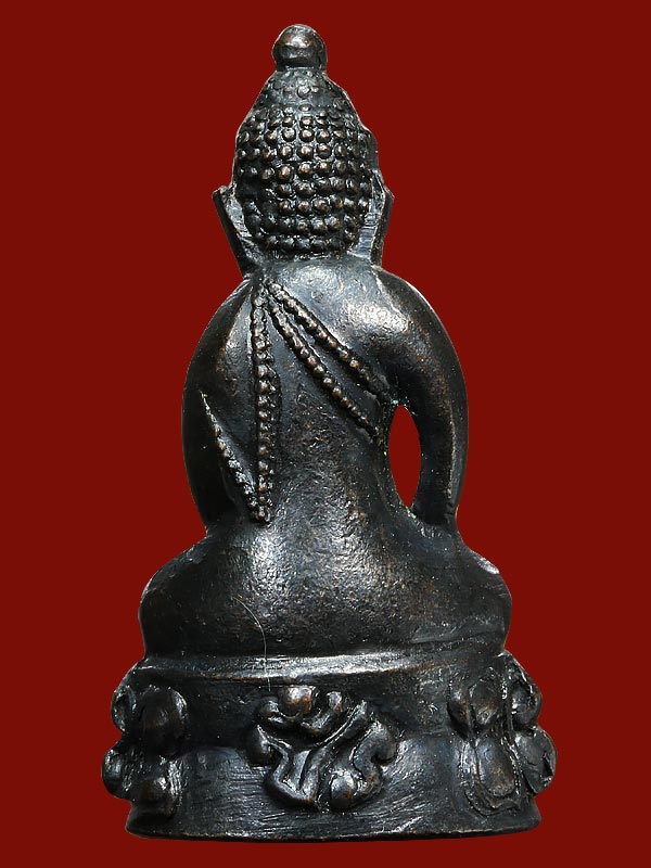 พระกริ่งโสฬส มปร.เนื้อทองเหลือง ปี2515 วัดราชประดิษฐ์ กรุงเทพฯ หลวงปู่ทิม ปลุกเสก พอสวย มาพร้อมบัตร