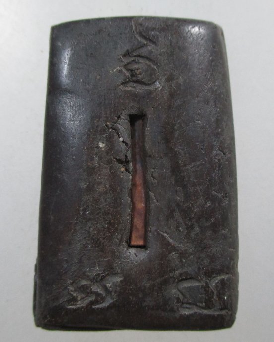 ๒๐ พระสมเด็จ เนื้อผงใบลาน ฝังตะกรุด จาร