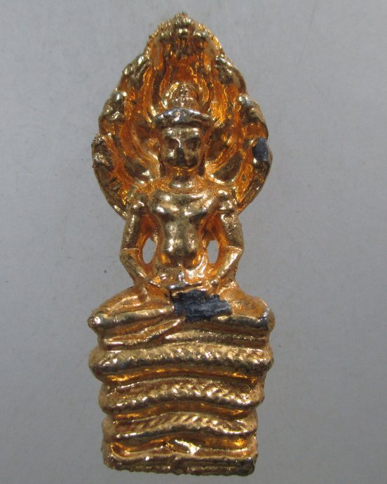 ๒๐ รูปหล่อพระนาคปรก กะไหล่ทอง