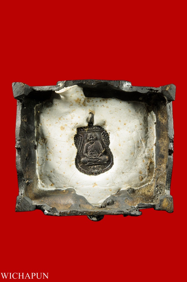 พระบูชา หลวงพ่อเปิ่น วัดบางพระ หน้าตัก 2 นิ้วครึ่ง ฐาน 3 นิ้ว