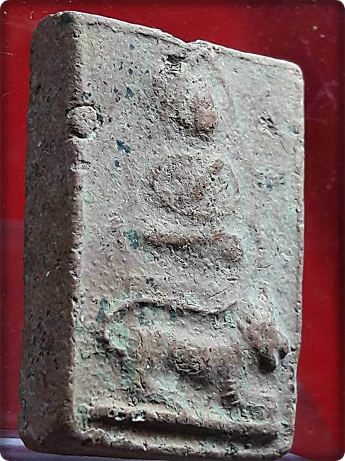 C05.พระกรุหลวงพ่อผาด วัดดงตาล(วัดสามัคคีธรรม) จ.ลพบุรีพิมพ์ประทับเสืออุดผงเดิมหลวงพ่อปานวัดบางนมโค