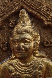 พระลักษณ์หน้าทอง ครอบหน้ากาก หลวงพ่อเขียววัดระเว หายาก สุดยอดเมตตามหานิยม เคาะเดียว