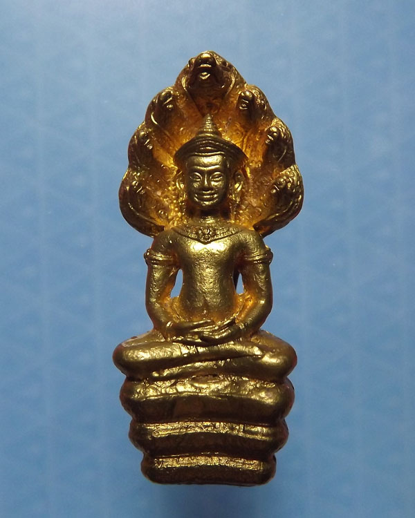 พระนาคปรก ภปร. หลวงปู่ชอบ ฐานสโม ปี 2536 วัดป่าสัมมานุสรณ์ จ.เลย