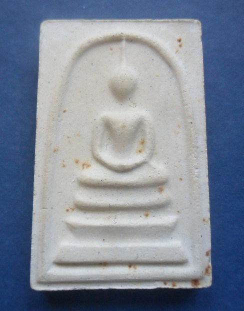 พระสมเด็จวัดใหม่อมตรส(บางขุนพรหม) ปี 2531 พิมพ์เกศจุด สภาพสวยมาก พร้อมกล่องเดิม