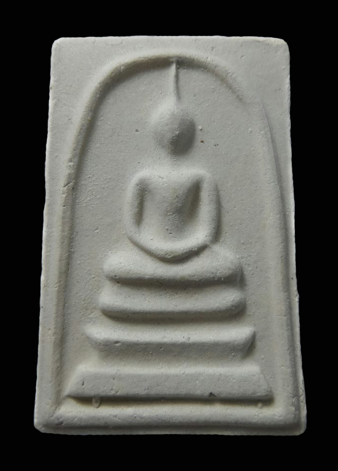 สมเด็จบางขุนพรหม(วัดใหม่อมตรส) พิมพ์ไข่ปลาเดี่ยว ปี 2531 สภาพสวยมาก เดิมๆเลย