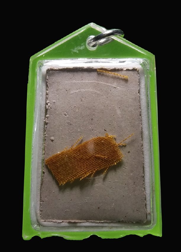 สมเด็จรุ่นแรกปี42พิธีเจริญลาภ เนื้อว่าน108ผสมเกษาจีวรชานหมาก