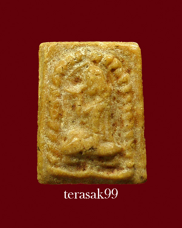 พระเนื้อผงว่านน้ำมัน พิมพ์พระนางกวักพิมพ์เล็ก หลวงพ่อกวย วัดโฆสิตาราม จ.ชัยนาท ปี 2515 (2)