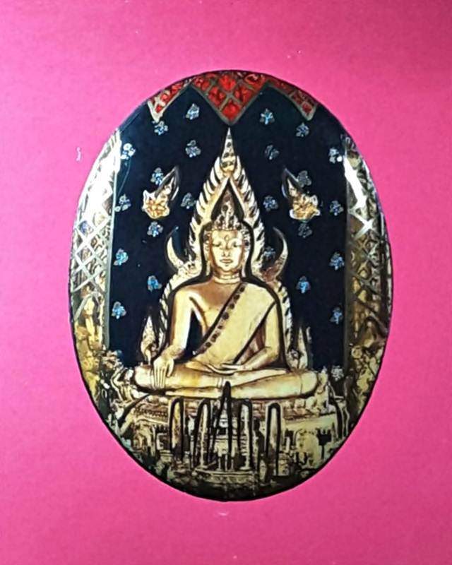 ล็อกเก็ตหลวงพ่อพระพุทธชินราช ปี 2515 พิธีจักรพรรดิ์มหาพุทธาภิเษก 2515 สร้างโดยพุทธสมาคม จ.พิษณุโลก