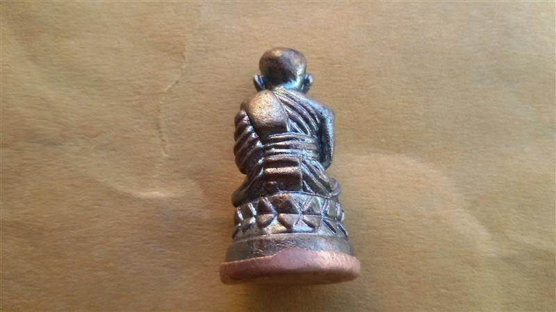 หลวงพ่อทวด พิมพ์บัวรอบ ฐานทองแดง วัดบวรนิเวศ