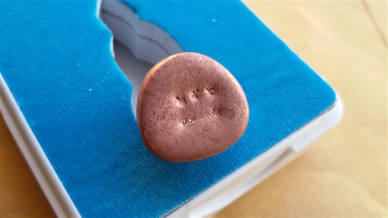 หลวงพ่อทวด พิมพ์บัวรอบ ฐานทองแดง วัดบวรนิเวศ