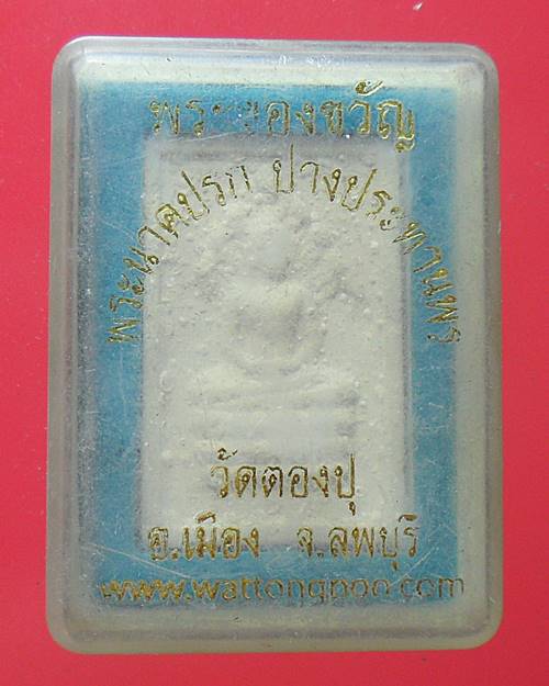 พระผงพระนาคปรก วัดตองปุ ลพบุรี