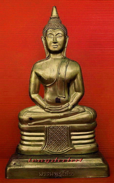 แผ่นปั๊ม(หน้ากาก) หลวงพ่อพระพุทธโสธร รุ่นสร้างพระอุโบสถ ปี 2539 สวยมากค่ะ