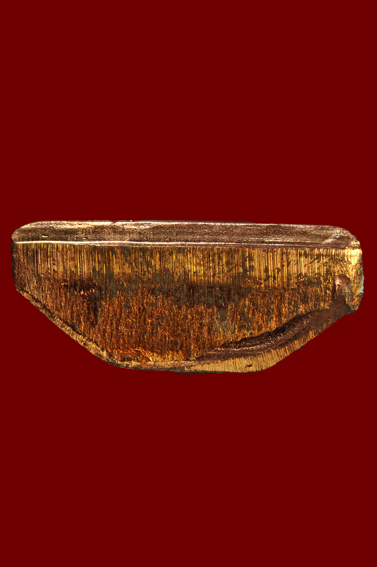 รูปเหมือนปั๊มเนื้อทองแดง รุ่น สร้างบารมี หลวงปูู่บัว ถามโก พศ.2554 หมายเลข No.3104