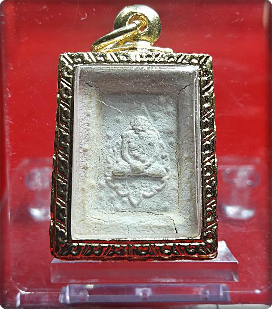 P099.พระคำข้าวรุ่น1พร้อมใช้เลี่ยมเงินชุบทองแบ่งให้บูชาครับ