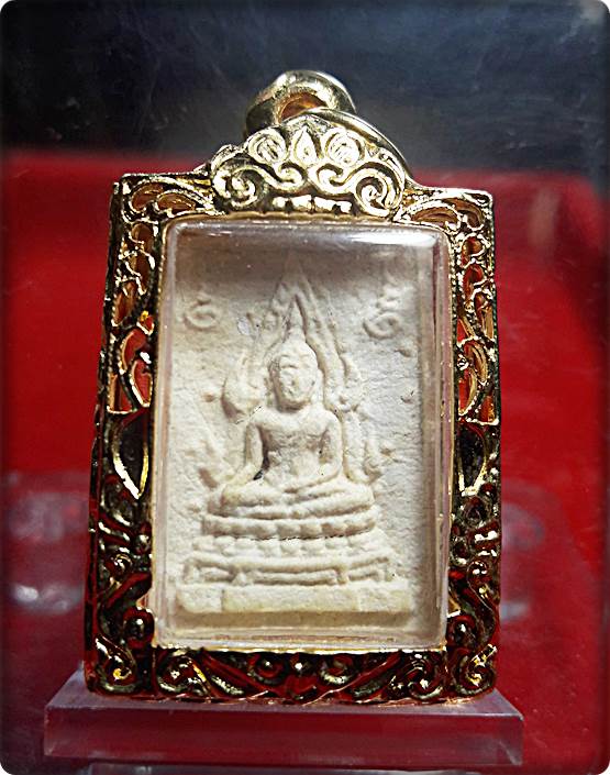 P099.พระคำข้าวรุ่น1พร้อมใช้เลี่ยมเงินชุบทองแบ่งให้บูชาครับ