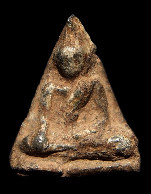 นางกำแพงพิมพ์ลึก เนื้อชินเงิน เดิมๆจากกรุ สุดยอดพระยอดนิยมแห่งสยาม